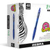 Zebra Pen Z-Grip Retractable Ballpoint Pen, Medium Point, 1.0mm, Blue Ink, 48-Count