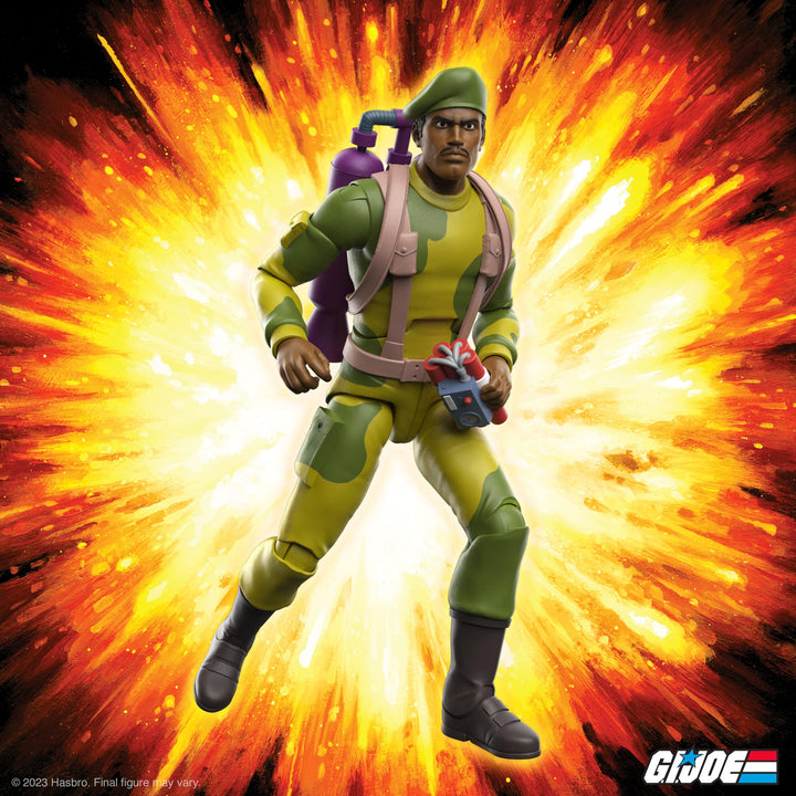 Super7 ULTIMATES! G.I. Joe Stalker - 7" G.I. Joe Action Figure with Accessories Classic Cartoon Collectibles and Retro Toys