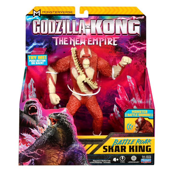 Godzilla x Kong 7" Battle Roar Skar King Figure by Playmates Toys