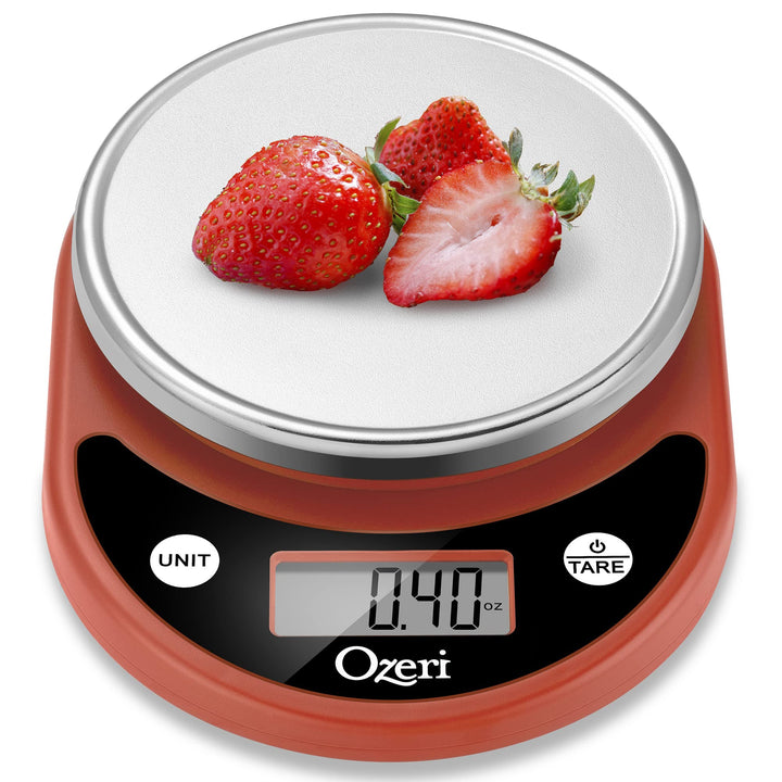 Ozeri Pronto Digital Multifunction Kitchen and Food Scale,Burnt Ochre Burnt Ochre