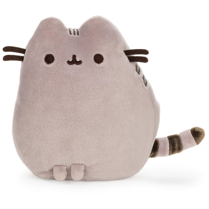 GUND Pusheen The Cat Squisheen Plush, Stuffed Animal Cat for Ages 8 and Up, Gray, 6"