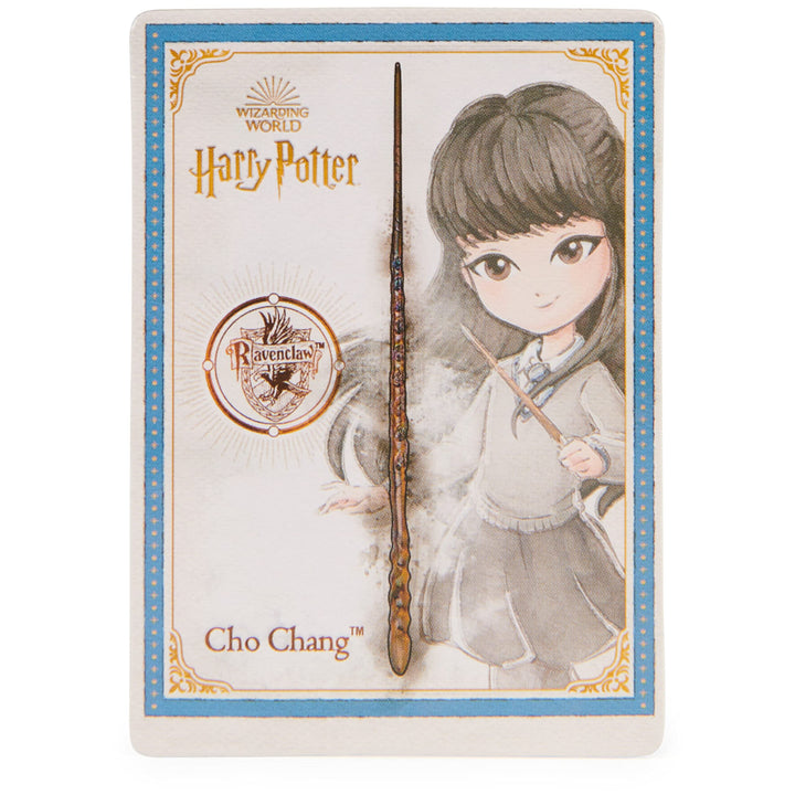 Wizarding World Harry Potter, 12-inch Spellbinding Cho Chang Magic Wand & Spell Card, Accessory for Halloween Costumes for Girls & Boys