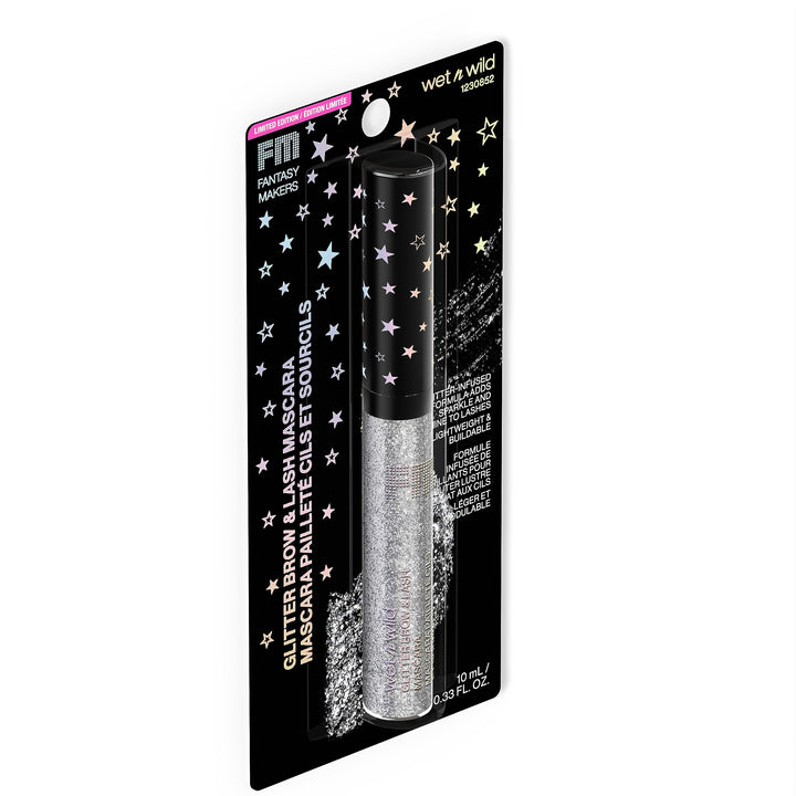 wet n wild Halloween Fantasy Makers Glitter Brow & Lash Mascara 1 Count (Pack of 1)