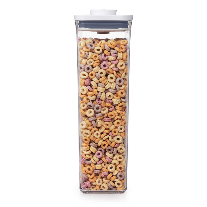 OXO Good Grips POP Container - Rectangle Tall 3.7 Qt, transparent 3.7 Qt - Rectangle - Pasta