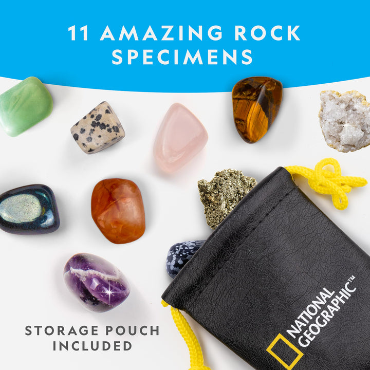 NATIONAL GEOGRAPHIC Science Kit & Rock Collection Advent Calendar 2024 – Jumbo Advent Calendar with 24 Days of Science Experiments, Gemstones & More for Kids, STEM Projects for Kids Ages 8-12 Science Advent