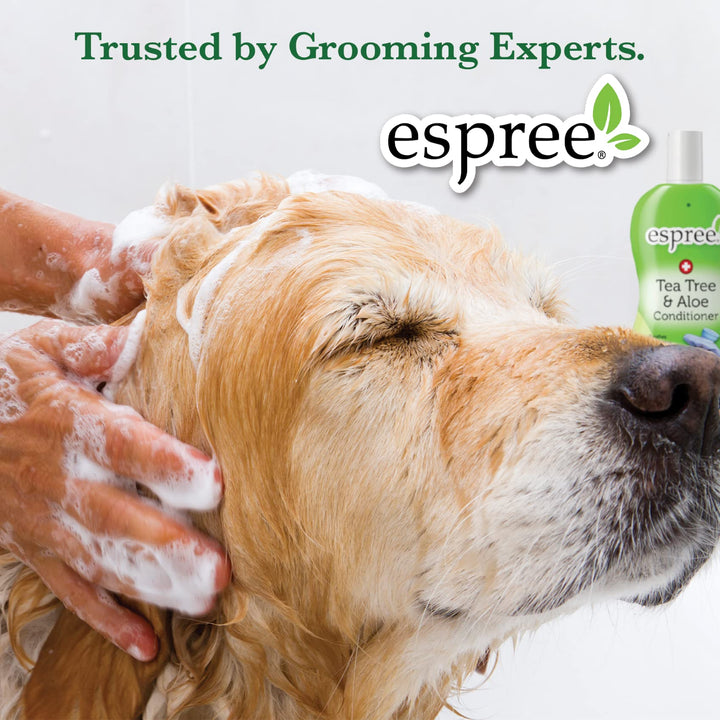 Espree Silky Show Shampoo For Dogs and Cats | Improves Texture & Shine | Made with 100% Organically Grown Aloe Vera | 20 Ounces