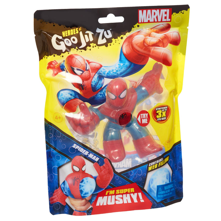 Heroes of Goo Jit Zu Licensed Marvel Hero Pack - Spider-Man, Multicolor (41054) 5.71 x 1.97 x 5.31 inches