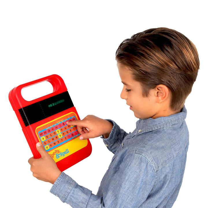 Speak & Spell Electronic Game - Educational Learning Toy, Spelling Games, 80s Retro Handheld Arcade, Autism Toys, Activity for Boys, Girls, Toddler, Ages 7+ Speak & Spell