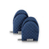 KitchenAid Asteroid Mini Oven Mitt, 5.5"x8", Blue Willow 2 Count