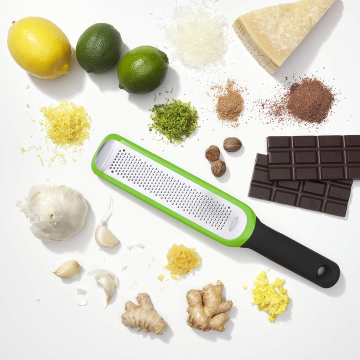 OXO Good Grips Etched Zester and Grater Green