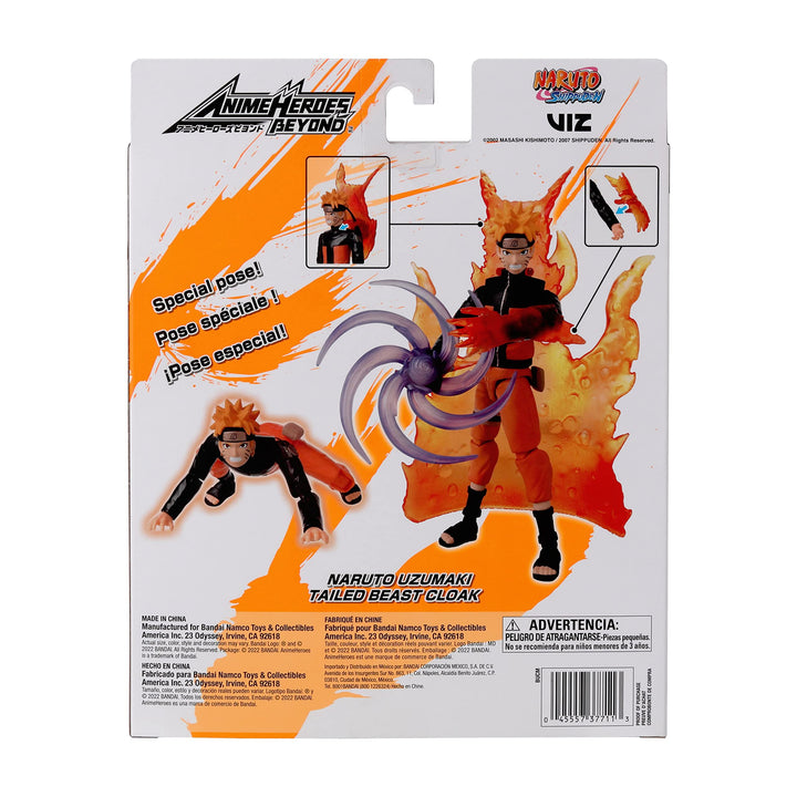 ANIME HEROES Beyond - Naruto - Naruto Uzumaki Action Figure Naruto Uzumaki (Anime Heroes Beyond)