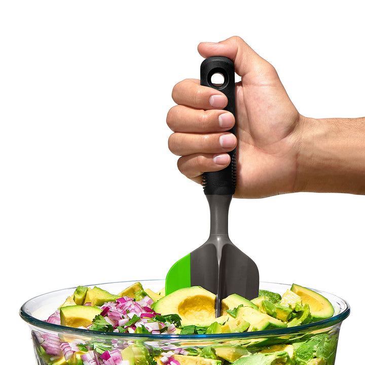 OXO Scoop and Smash Good Grips Avocado Tool, Masher, Black