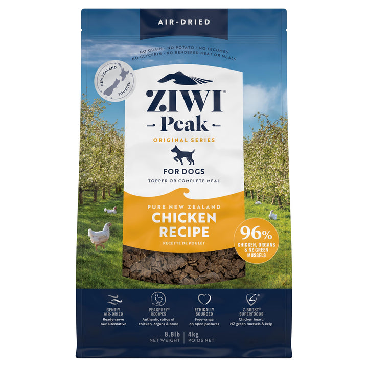 ZIWI Peak Air-Dried Dog Food – Tripe & Lamb - All Natural, High Protein, Grain Free, Limited Ingredient w/ Superfoods (35.2oz) 2.2 Pound (Pack of 1)