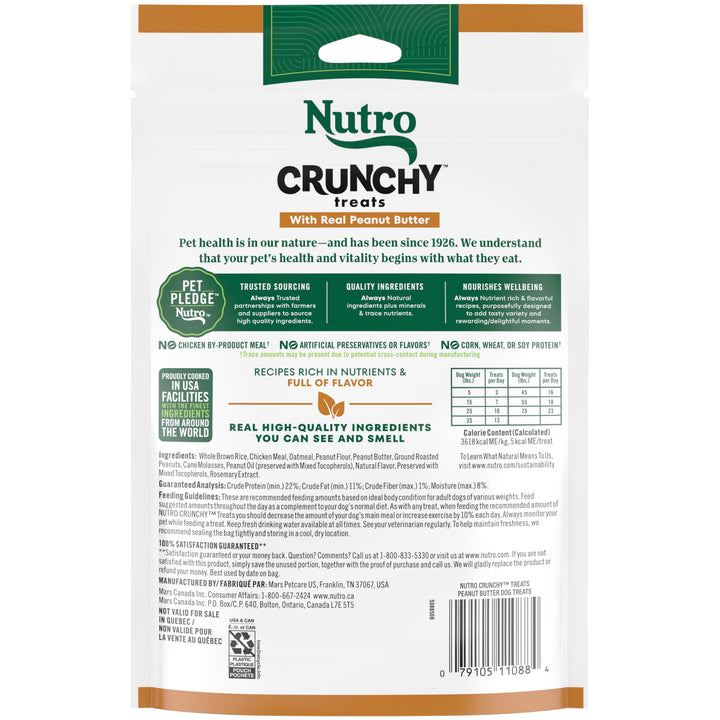 NUTRO Crunchy Dog Treats with Real Mixed Berries, 10 oz. Bag 10 Ounce (Pack of 1)