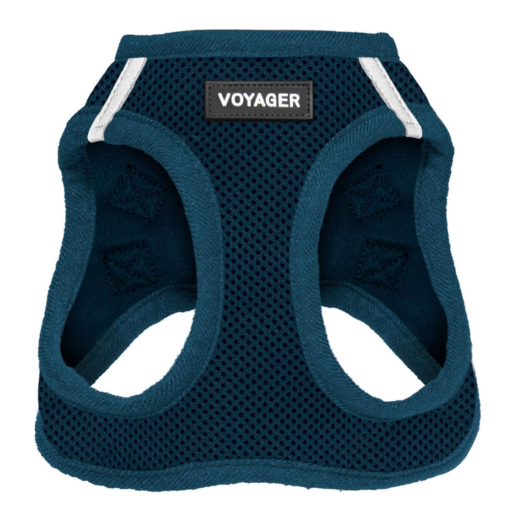 Voyager Step-in Air Dog Harness - All Weather Mesh Step in Vest Harness for Small and Medium Dogs and Cats by Best Pet Supplies - Harness (Blue), S (Chest: 14.5-16") Harness (Blue) S (Chest: 14.5 - 16")