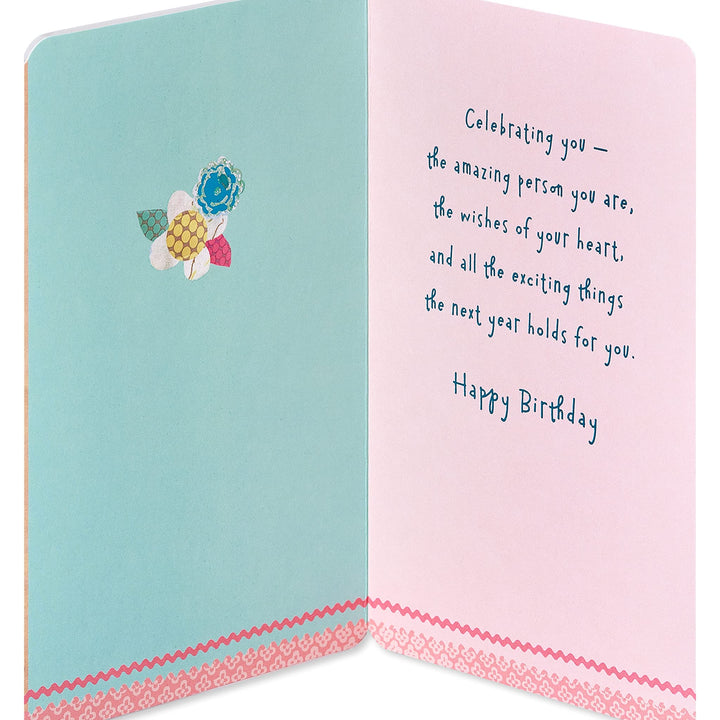 American Greetings 16th Birthday Card for Her (Sweet 16 Cake) Sweet 16 Cake