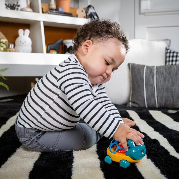 Baby Einstein Curious Car Neptune Oball Toy Car & Rattle, Ages 3 Months and Up Neptune Oball Car