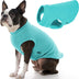 Gooby Stretch Fleece Vest Dog Sweater - Mint, Large - Warm Pullover Fleece Dog Jacket - Winter Dog Clothes for Small Dogs Boy or Girl - Dog Sweaters for Small Dogs to Dog Sweaters for Large Dogs Large Length (13.5")