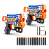 X-Shot Skins Menace - Sonic Mega (2 Pack + 16 Darts) by ZURU, Easy Reload, Air Pocket Dart Technology, Toy Foam Dart Blaster for Kids, Teens, Adults, Frustration Free Packaging