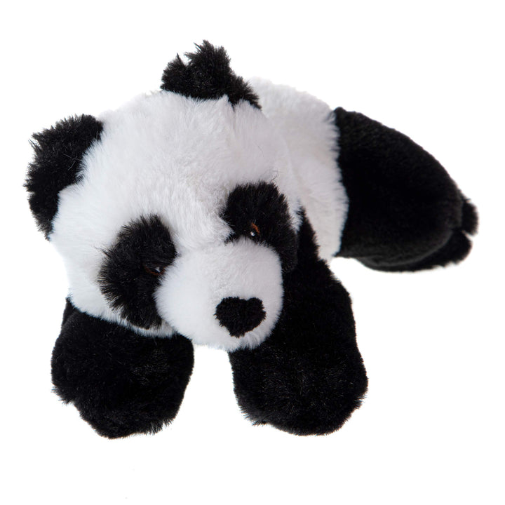 Wild Republic EcoKins Mini Panda Stuffed Animal 8 inch, Eco Friendly Gifts for Kids, Plush Toy, Handcrafted Using 7 Recycled Plastic Water Bottles (24796)