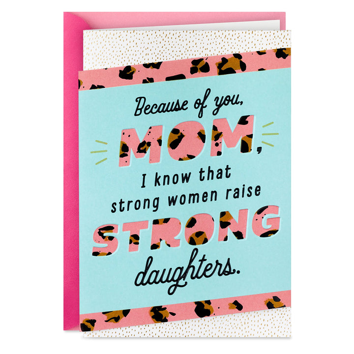 Hallmark Birthday Card for Mom from Daughter (Strong Women) Strong Women