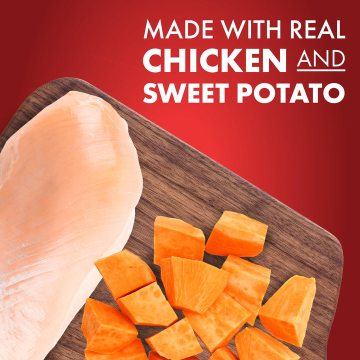 Dog Treats, K9 Kabobs for Dogs Made with Real Chicken, Duck, and Sweet Potato, 12 Ounces, Healthy, Easily Digestible, Long-Lasting, High Protein Dog Treat, Satisfies Dog's Urge to Chew Chicken / Duck / Sweet Potato Kabob