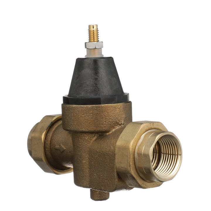 Watts LFN45BM1-DU Water Technologies Standard Capacity, Water Pressure Reducing Valve, Double Union Threaded Female Inlet and Outlet, 1 Inch.