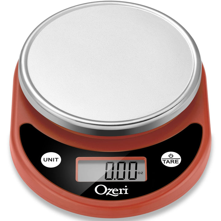 Ozeri Pronto Digital Multifunction Kitchen and Food Scale,Burnt Ochre Burnt Ochre