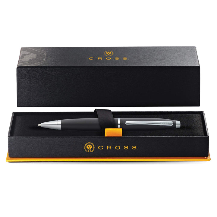 Cross Calais Refillable Ballpoint Pen, Medium Ballpen, Includes Premium Gift Box - Matte Black