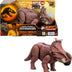 Mattel Jurassic World Wild Roar Pachyrhinosaurus Dinosaur Figure with Continuing Head Strike & Roar Sound, Posable Toy & Digital Play