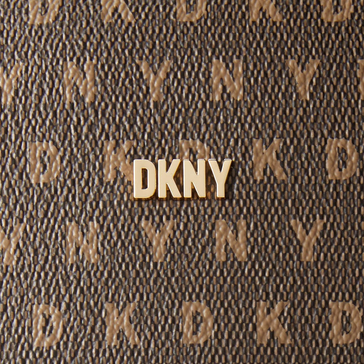 DKNY CHELSEA BACKPACK, MOCHA/CASHEW Large