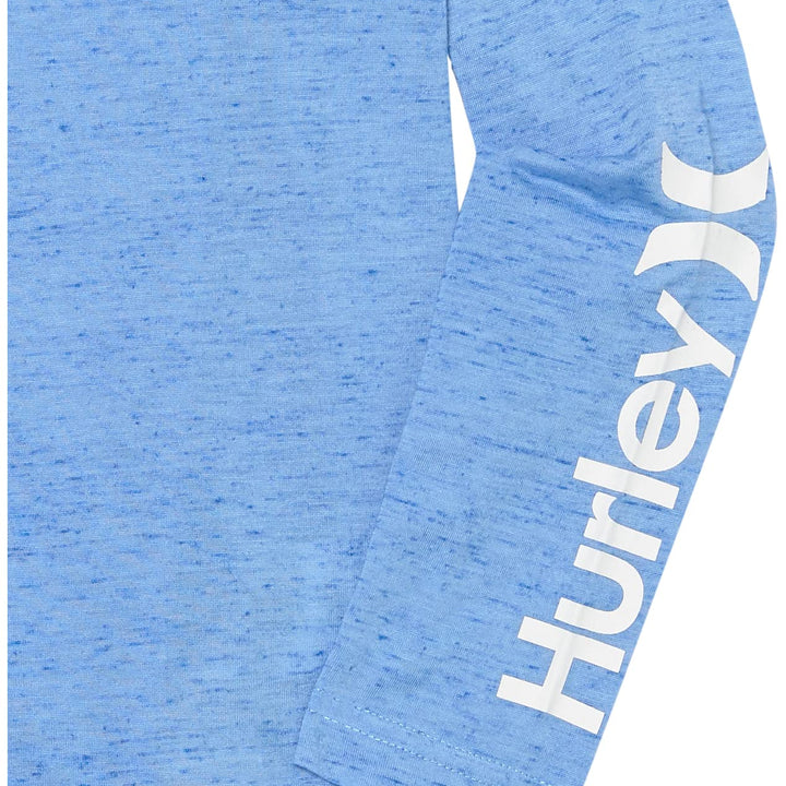 Hurley Boys' Long Sleeve Soft Basic Cloud Slub T-Shirt 6 Gym Red