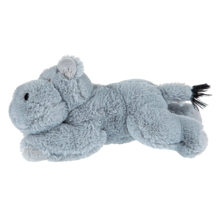 Wild Republic EcoKins Mini Hippo Stuffed Animal 8 inch, Eco Friendly Gifts for Kids, Plush Toy, Handcrafted Using 7 Recycled Plastic Water Bottles (24803)