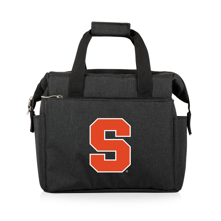 PICNIC TIME NCAA unisex-adult NCAA On The Go Lunch Cooler Syracuse Orange 10 x 6 x 10.5 Black