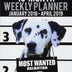 2018-2019 Weekly Planner - Most Wanted Dalmatian: Daily Diary Monthly Yearly Calendar Large 8.5" x 11" Schedule Journal Organizer (Dog Planners 2018-2019)