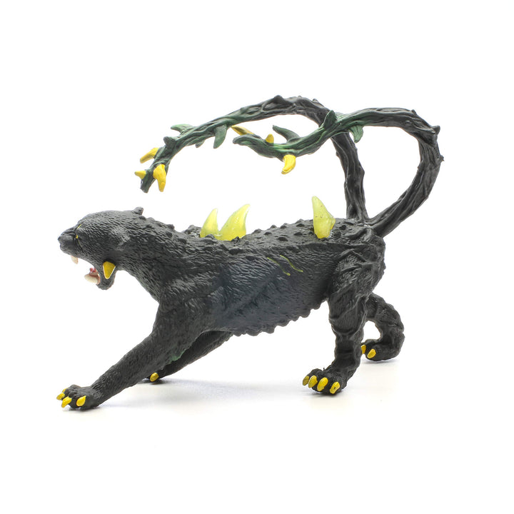 Schleich Eldrador Creatures Mythical Shadow Panther Action Figure - Mischievous Shadow Panther with Transparent Spines, Durable Toy for Boys and Girls, Gift for Kids Age 7+ 42522-N