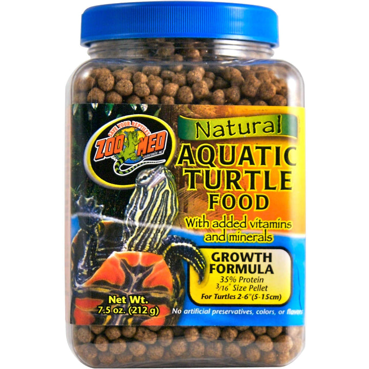 Zoo Med Aquatic Turtle Food Growth Formula, 13 oz.