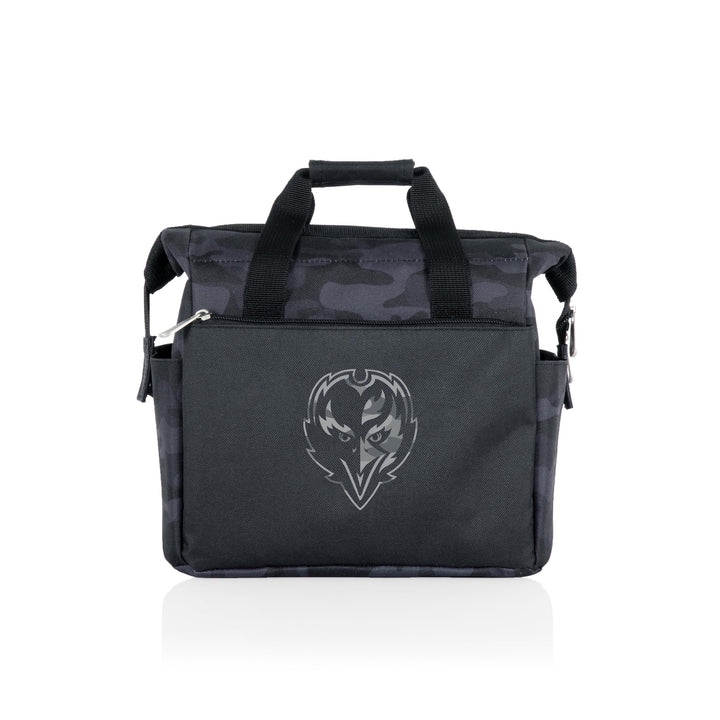 PICNIC TIME NFL On The Go Lunch Bag Cooler, Soft Cooler Lunch Box, Insulated Lunch Bag Las Vegas Raiders Black Camo