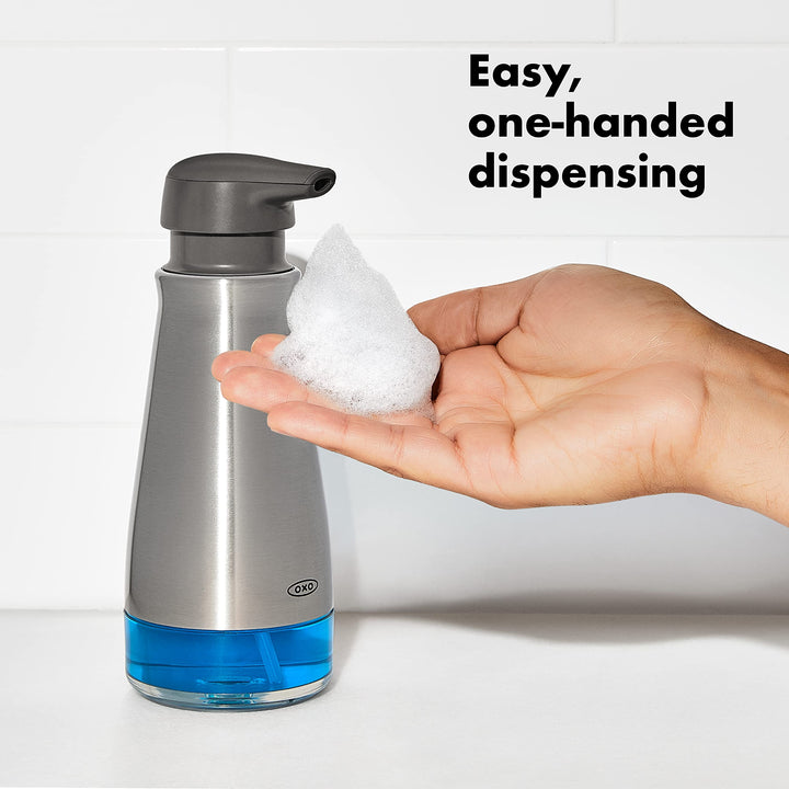 OXO Good Grips Stainless Steel Foaming Soap Dispenser Foam Soap Dispenser