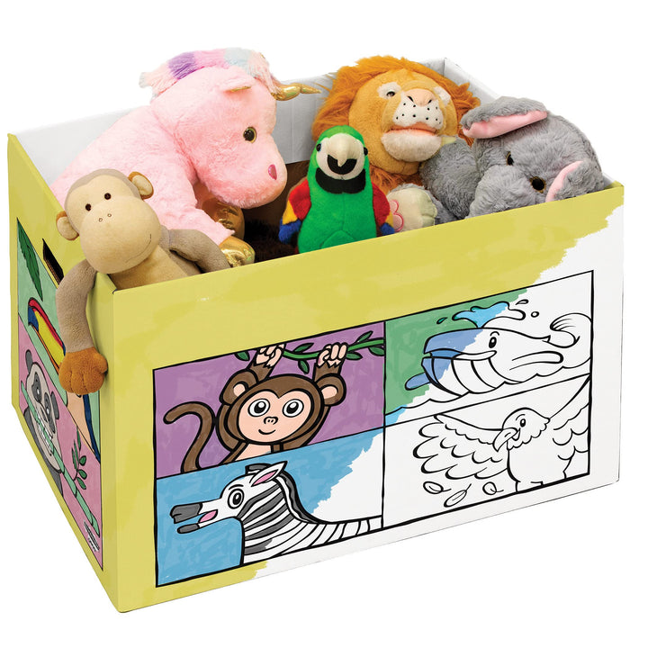 Bankers Box At Play Color in Animal Toy Box