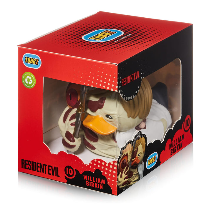 TUBBZ Boxed Edition William Birkin Collectible Vinyl Rubber Duck Figure - Official Resident Evil Merchandise - TV, Movies & Video Games William Birkin (Box)