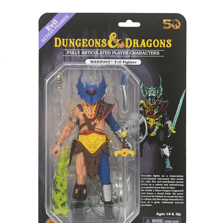 WizKids Dungeons & Dragons 7” Scale Action Figure – Limited 50th Anniversary Edition Warduke Figure WizKids Dungeons & Dragons 7” Scale Action Figure – Limited 50th Anniversary Edition Warduke Figure