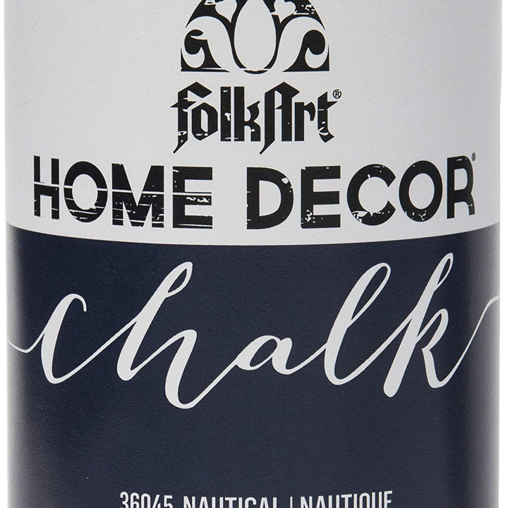 FolkArt, Nautical 36045 Home Decor Chalk Acrylic Paint, 16 oz, 16 Ounce, 16 Fl Oz (Pack of 1)