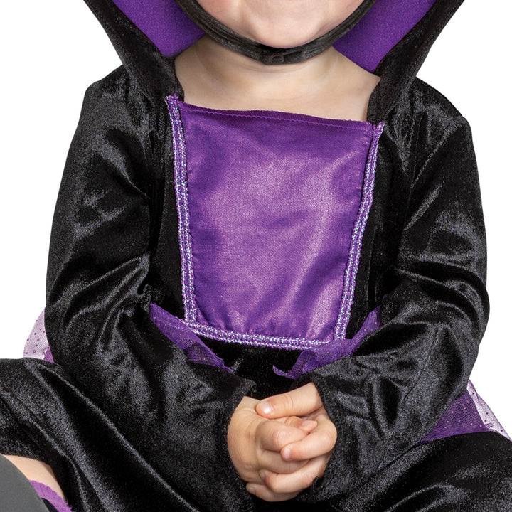 Disguise Infant Maleficent Infant Costume, Official Disney Baby Costume Outfit for Halloween With Headpiece (6-12 mths)