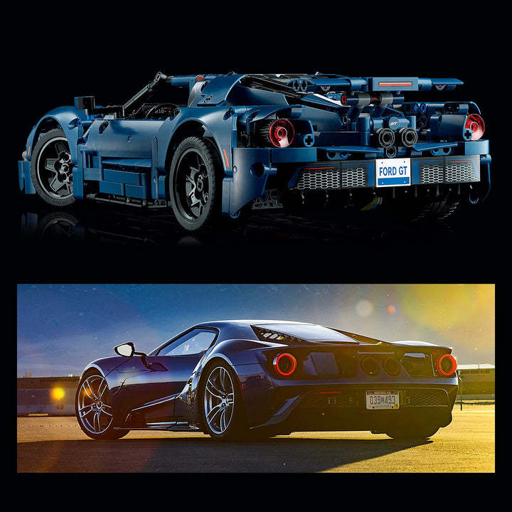 LEGO Technic 2022 Ford GT 42154 Car Model Kit for Adults to Build, Collectible Set, 1:12 Scale Supercar with Authentic Features, Gift Idea That Fuels Creativity and Imagination Standard Packaging