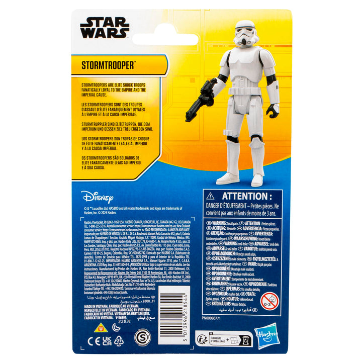 STAR WARS Epic Hero Series Stormtrooper 4-Inch Action Figure, Toy Accessory, Christmas Stocking Stuffers for Kids, Ages 4+