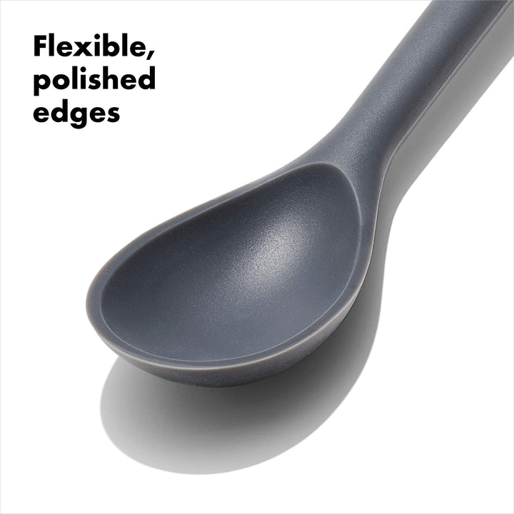 OXO Good Grips Silicone Spoon,Peppercorn,us:one size