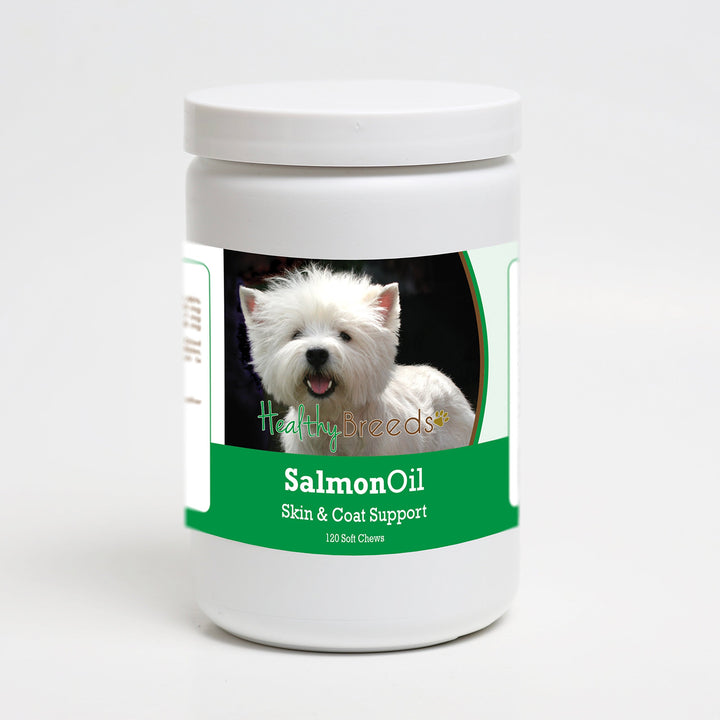 Healthy Breeds West Highland White Terrier Salmon Oil Soft Chews 120 Count