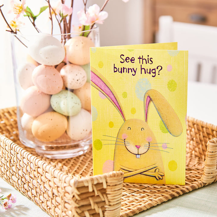 American Greetings Easter Cards with Envelopes, Bunny Hug (6-Count) It's for You