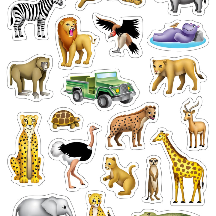 Teacher Created Resources Safari Stickers (TCR7089)